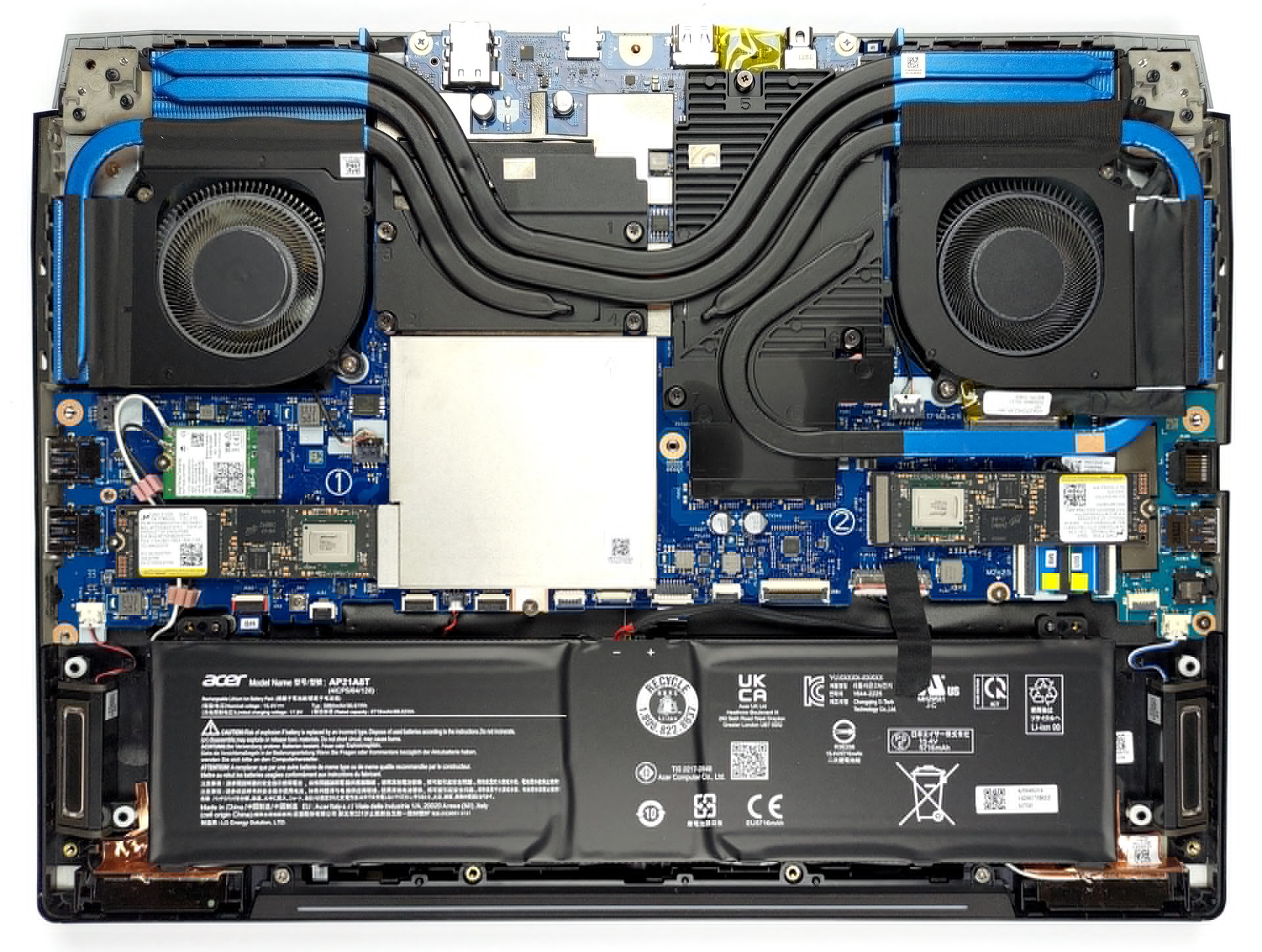 How to replace and fix ACER Helios 300 PH315-55 hh53A 165hz 40pin 0.5mm LED 50.QGPN2.008 DC02C00WU00 LCD Cable (Acer Predator Helios 300 (PH315-55))